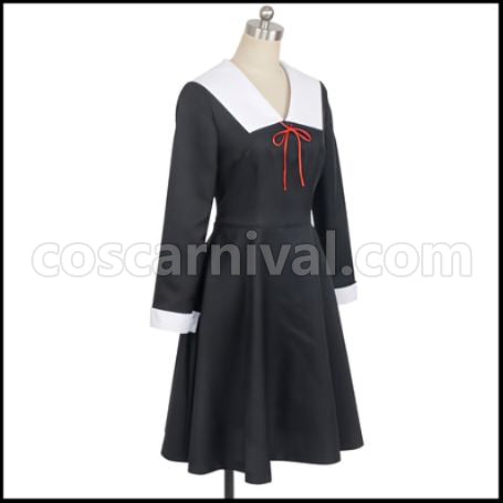 Kaguya-sama Love Is War Genius's Love Brain Battle Kaguya Shinomiya Cosplay Costume coscarnivalKaguya-sama Love Is War - Back View