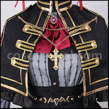 [Nijisanji Costume] Nijisanji VTuber Kuzuha Cosplay Costume coscarnival - Collar Design
