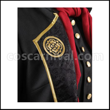 Touken Ranbu Uchigatana Swordsman Kasyu Kiyomitsu Cosplay Costume coscarnival - Hem Detail