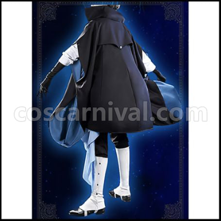 The Case Study of Vanitas Vanitas Cosplay Costume coscarnival - Back View