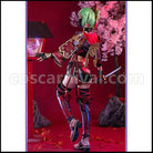 Genshin Impact Kuki Shinobu Cosplay Costume coscarnival - Back View