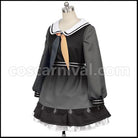 Hatsune Miku: Colorful Stage! 25:00, Night Code Ena Shinonome Cosplay Costume coscarnival - Side Profile
