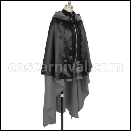 Lord El-Melloi II's Case Files Rail Zeppelin Grace Note Gray Cosplay Costume coscarnival - Back View