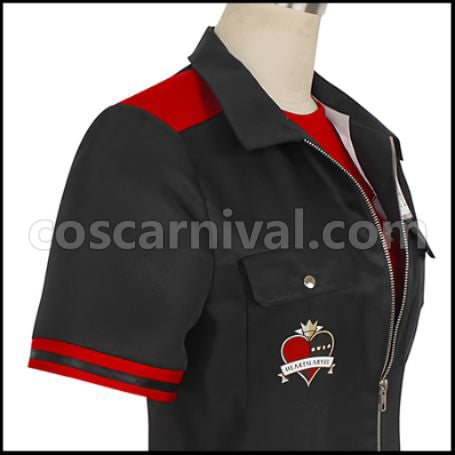 Twisted Wonderland Heartslabyul Dormitory Trey Clover Gym Clothes Cosplay Costume coscarnival - Cuff Style