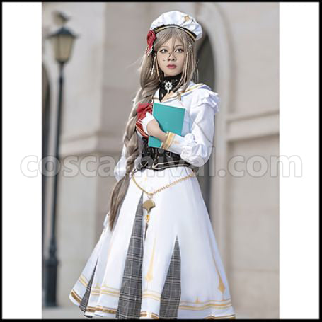 [Nijisanji Costume] Nijisanji VTuber Aia Amare Cosplay Costume coscarnival - Front View