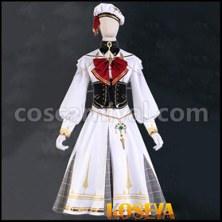 [Nijisanji Costume] Nijisanji VTuber Aia Amare Cosplay Costume coscarnival - Side Profile
