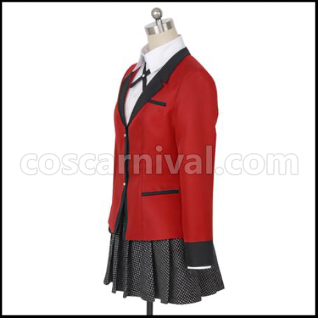 Kakegurui Runa Yomozuki Cosplay Costume Coscarnival - Pocket Design