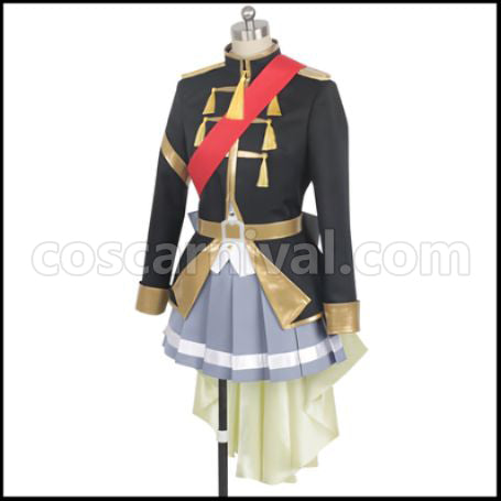 Revue Starlight Tendou Maya Cosplay Costume coscarnival - Hem Detail
