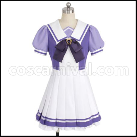 Uma Musume Pretty Derby Special Week Cosplay Costume coscarnival - Back View