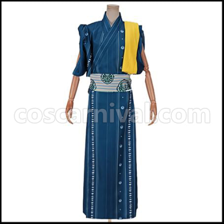 Touken Ranbu Edo Onsen Ookanehira Cosplay Costume coscarnival - Front View