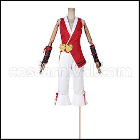 Touken Ranbu Tsurumaru Kuninaga Cosplay Costume coscarnival - Collar Design