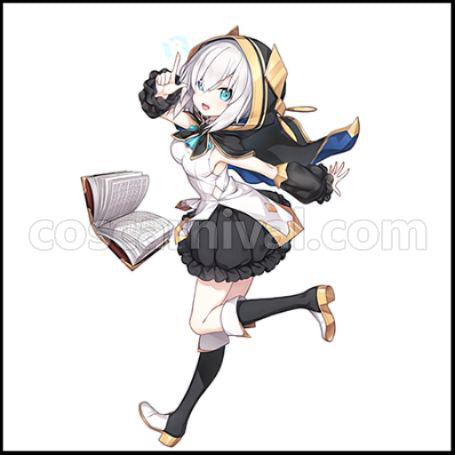 [Nijisanji Costume] Nijisanji VTuber Ars Almal Cosplay Costume coscarnival - Front View
