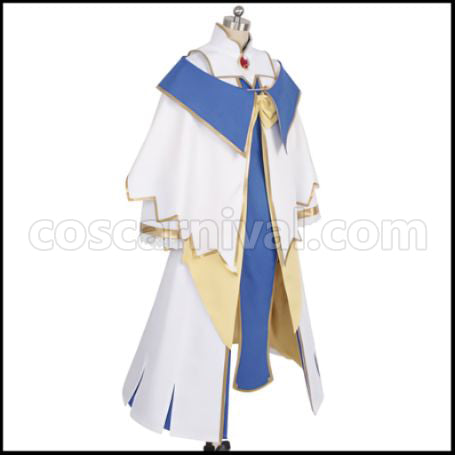Goblin Slayer Priestess Cosplay Costume coscarnival - Back View