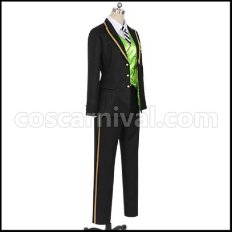 Twisted Wonderland Diasomnia Dormitory Sebek Zigvolt Cosplay Costume coscarnival - Back View