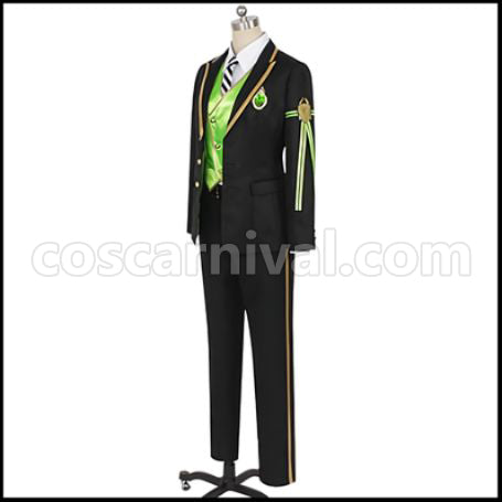 Twisted Wonderland Diasomnia Dormitory Sebek Zigvolt Cosplay Costume coscarnival - Side Profile