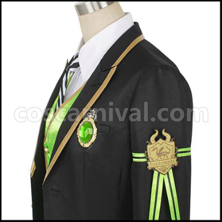 Twisted Wonderland Diasomnia Dormitory Sebek Zigvolt Cosplay Costume coscarnival - Collar Design