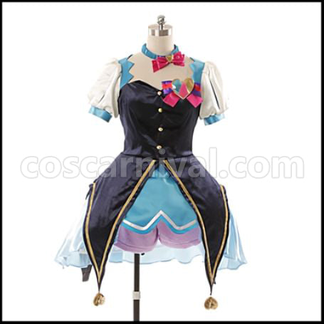 The Idolmaster Cinderella Girls Opening [Star!!] Uzuki Shimamura Deluxe Edition Cosplay Costume coscarnival - Front View