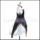 The Idolmaster Cinderella Girls Opening [Star!!] Uzuki Shimamura Deluxe Edition Cosplay Costume coscarnival - Back View