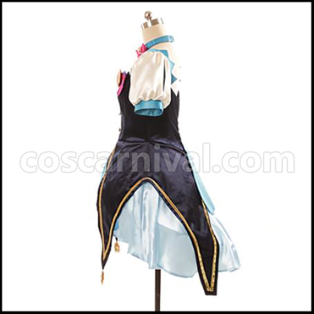 The Idolmaster Cinderella Girls Opening [Star!!] Uzuki Shimamura Deluxe Edition Cosplay Costume coscarnival - Side Profile