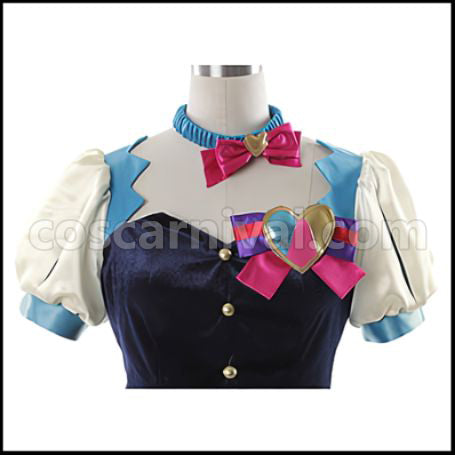 The Idolmaster Cinderella Girls Opening [Star!!] Uzuki Shimamura Deluxe Edition Cosplay Costume coscarnival - Collar Design