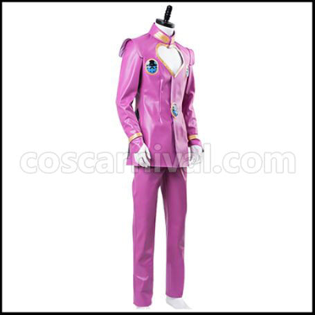 JoJo's Bizarre Adventure Part 5 Golden Wind Giorno Giovanna Giorno Giovanna Cosplay Costume coscarnival - Back View