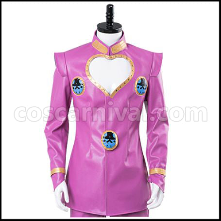 JoJo's Bizarre Adventure Part 5 Golden Wind Giorno Giovanna Giorno Giovanna Cosplay Costume coscarnival - Detail Close-up