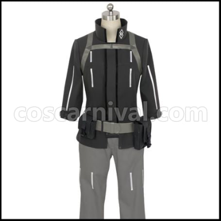 [Fate/Grand Order Costume] Fate/Grand Order Mage's Association Extreme Climate Chaldea Uniform Male Protagonist Cosplay Costume Ver2 coscarnival - Front View