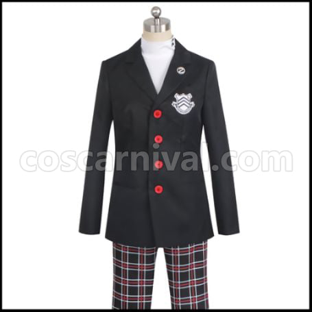 Persona 5 Akira Kurusu / Amemiya Ren Cosplay Costume coscarnival - Front View