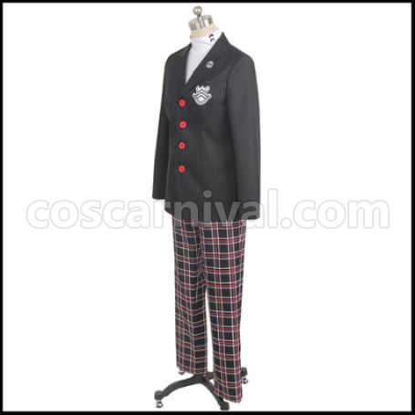 Persona 5 Akira Kurusu / Amemiya Ren Cosplay Costume coscarnival - Side Profile