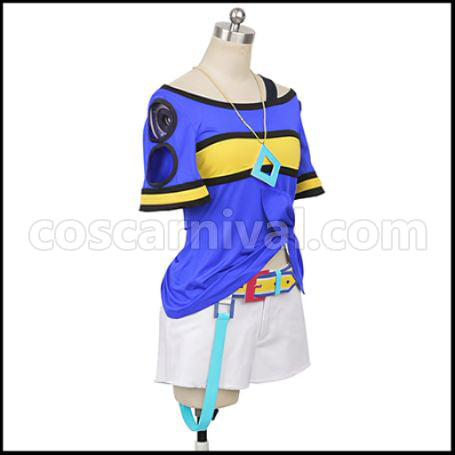 Uma Musume Pretty Derby Daitaku Helios Cosplay Costume coscarnival - Back View