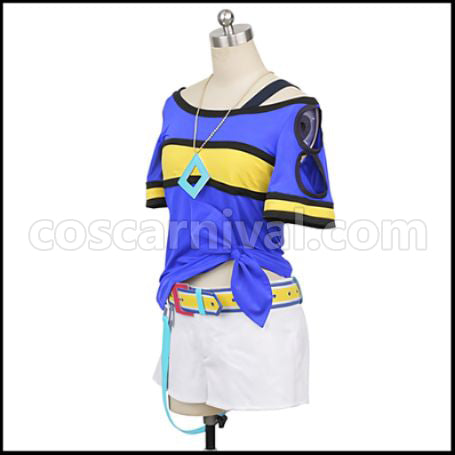 Uma Musume Pretty Derby Daitaku Helios Cosplay Costume coscarnival - Side Profile