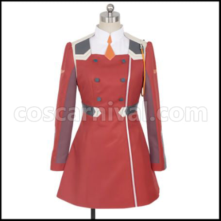 DARLING in the FRANXX CODE:002 Zero Two Cosplay Costume coscarnival - Front View