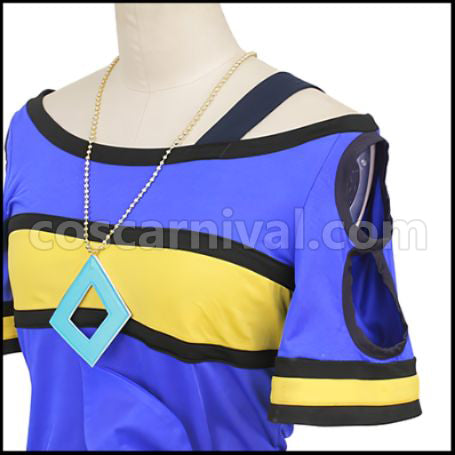 Uma Musume Pretty Derby Daitaku Helios Cosplay Costume coscarnival - Collar Design