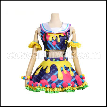 BanG Dream! Poppin¡¯Party New Costumes Ichigaya Arisa (Ichigaya Arisa) Cosplay Costume coscarnival - Front View