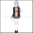 [Nijisanji Costume] Nijisanji VTuber Higuchi Kaede Cosplay Costume coscarnival - Front View