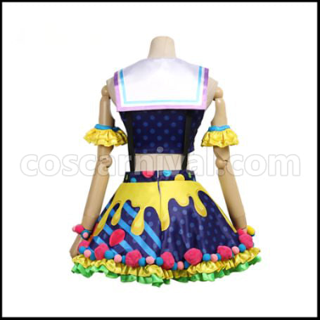BanG Dream! Poppin¡¯Party New Costumes Ichigaya Arisa (Ichigaya Arisa) Cosplay Costume coscarnival - Side Profile