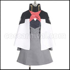 DARLING in the FRANXX CODE:015 Ichigo Cosplay Costume with Cape coscarnival - Front View