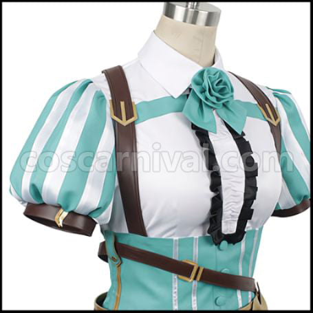 Uma Musume Pretty Derby Mejiro Bright Cosplay Costume coscarnival - Collar Design