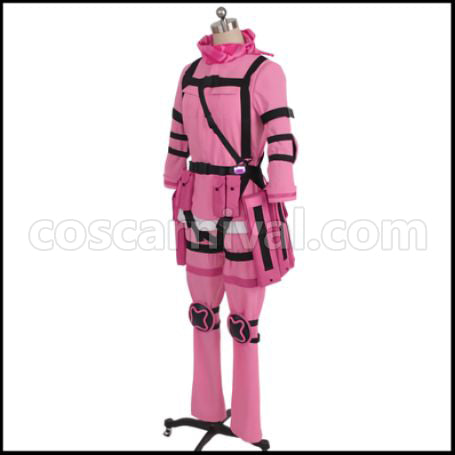 Sword Art Online GGO SAO Llenn / Kohiruimaki Karen Manga Version Cosplay Costume coscarnival - Side Profile