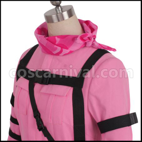Sword Art Online GGO SAO Llenn / Kohiruimaki Karen Manga Version Cosplay Costume coscarnival - Collar Design