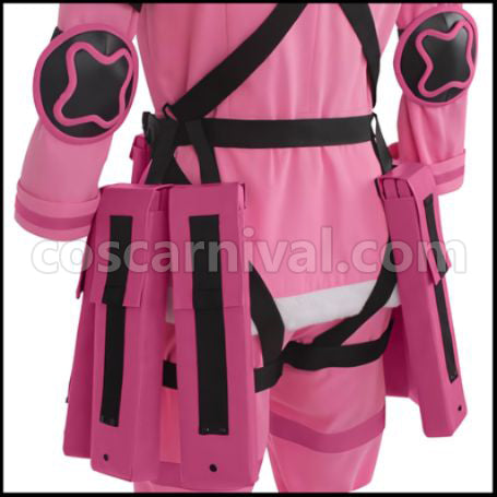 Sword Art Online GGO SAO Llenn / Kohiruimaki Karen Manga Version Cosplay Costume coscarnival - Hem Detail