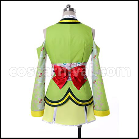 Love Live! The School Idol Movie Rin Hoshizora Insert Song Angelic Angel/Hello, Count the Stars Cosplay Costume coscarnival - Side Profile
