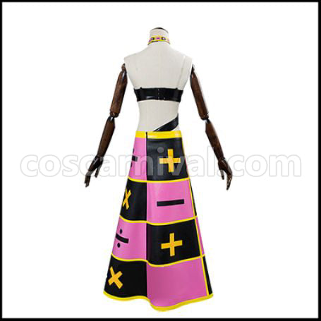 JoJo's Bizarre Adventure Part 5 Golden Wind Trish Una Giorno Giovanna Cosplay Costume coscarnival - Side Profile