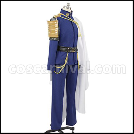 Touken Ranbu Wakizashi Danshi Nikkari Aoe Cosplay Costume coscarnival - Back View