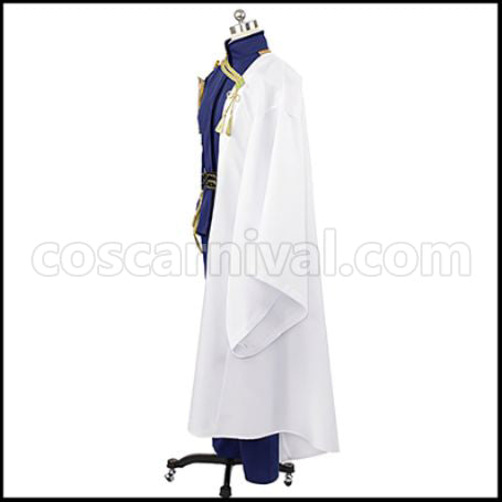 Touken Ranbu Wakizashi Danshi Nikkari Aoe Cosplay Costume coscarnival - Side Profile