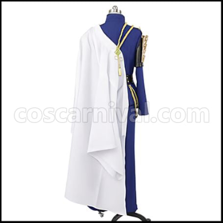 Touken Ranbu Wakizashi Danshi Nikkari Aoe Cosplay Costume coscarnival - Detail Close-up