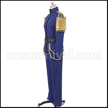 Touken Ranbu Wakizashi Danshi Nikkari Aoe Cosplay Costume coscarnival - Cuff Style
