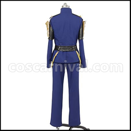 Touken Ranbu Wakizashi Danshi Nikkari Aoe Cosplay Costume coscarnival - Hem Detail