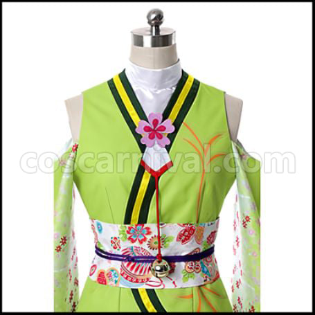 Love Live! The School Idol Movie Rin Hoshizora Insert Song Angelic Angel/Hello, Count the Stars Cosplay Costume coscarnival - Collar Design