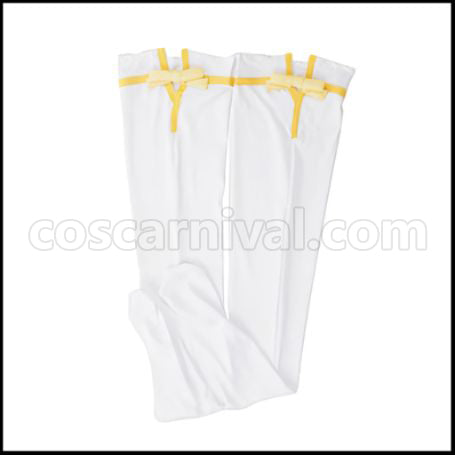 Love Live! The School Idol Movie Rin Hoshizora Insert Song Angelic Angel/Hello, Count the Stars Cosplay Costume coscarnival - Material Texture